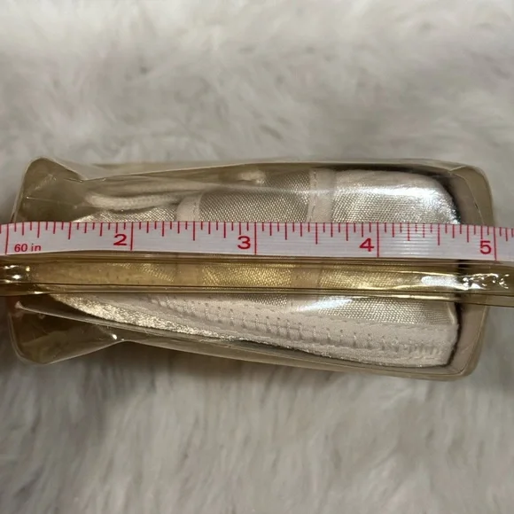 Vintage Baby White/Silver Christening Shoes - Picture 6 of 7